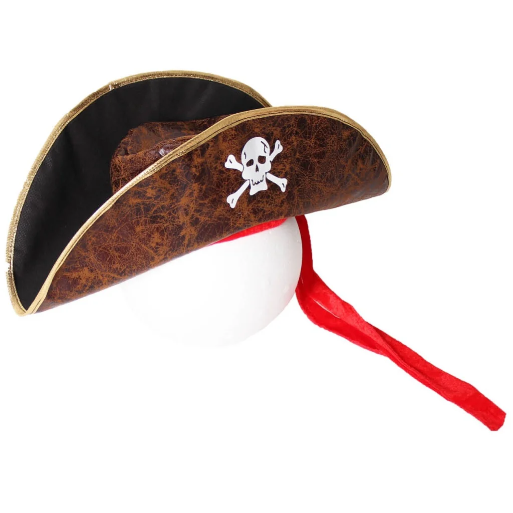 Deluxe Pirate Hat Costume Party Accessory Jack Sparrow
