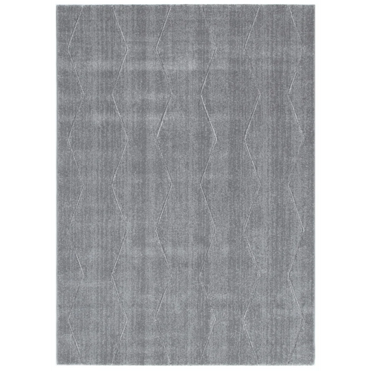 Denver Rug 018159A Grey Ivory 160x230 - Home & Garden