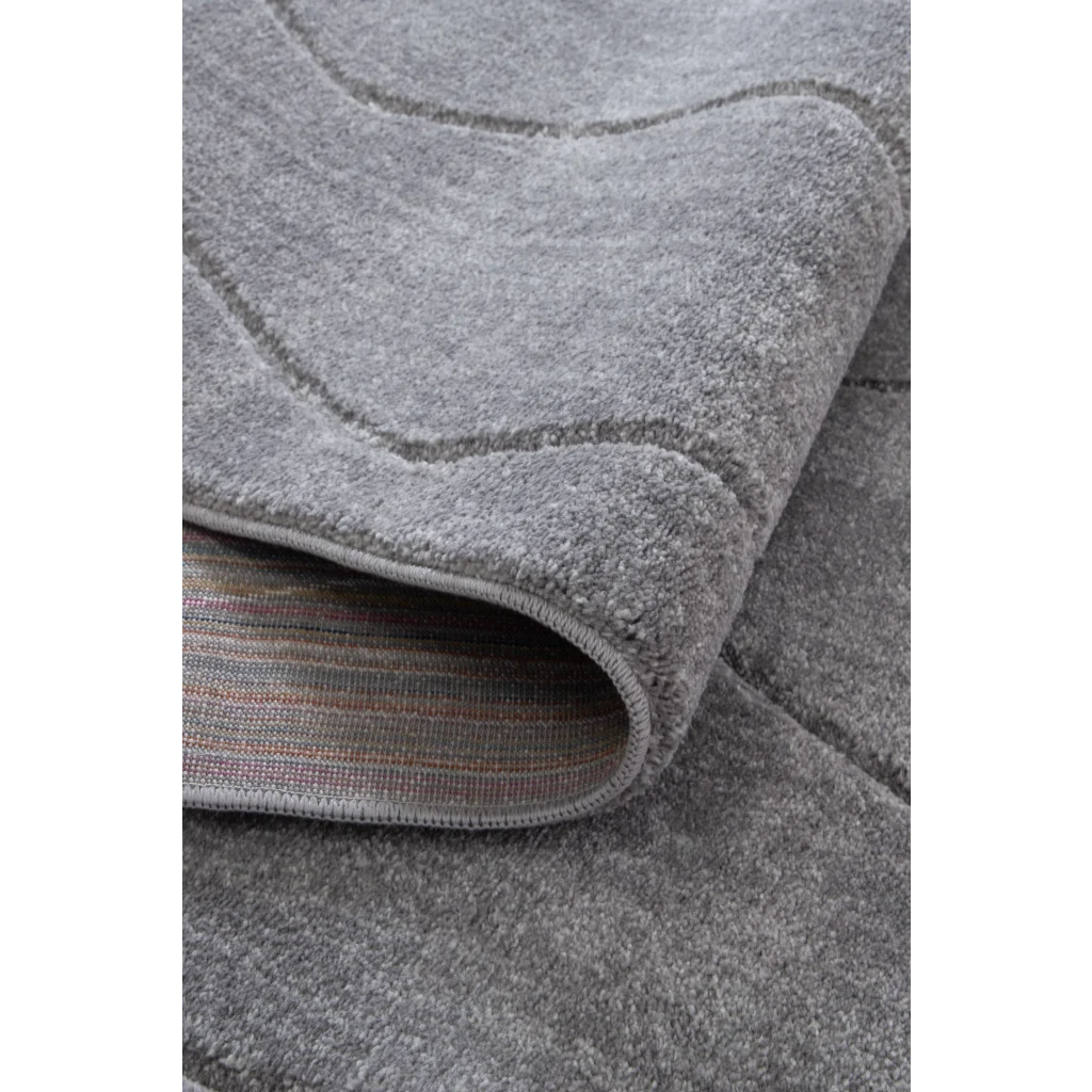 Denver Rug 018159A Grey Ivory 160x230 - Home & Garden