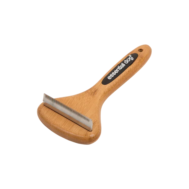 Deshedding Tool Natural Bamboo for Cats & Dogs - Pet Care