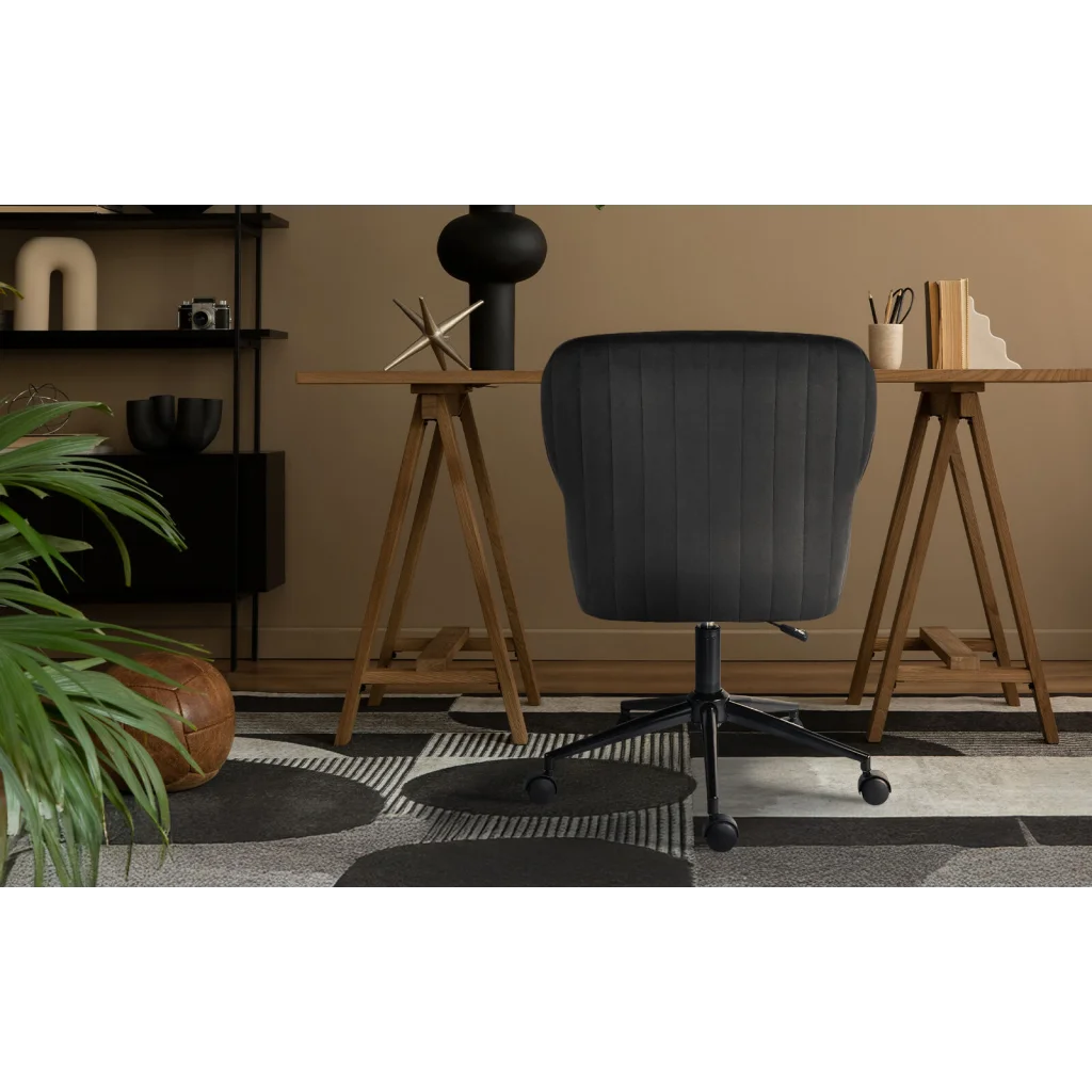 Desk Armchair - Home Office Swivel Chair Adjustable Height