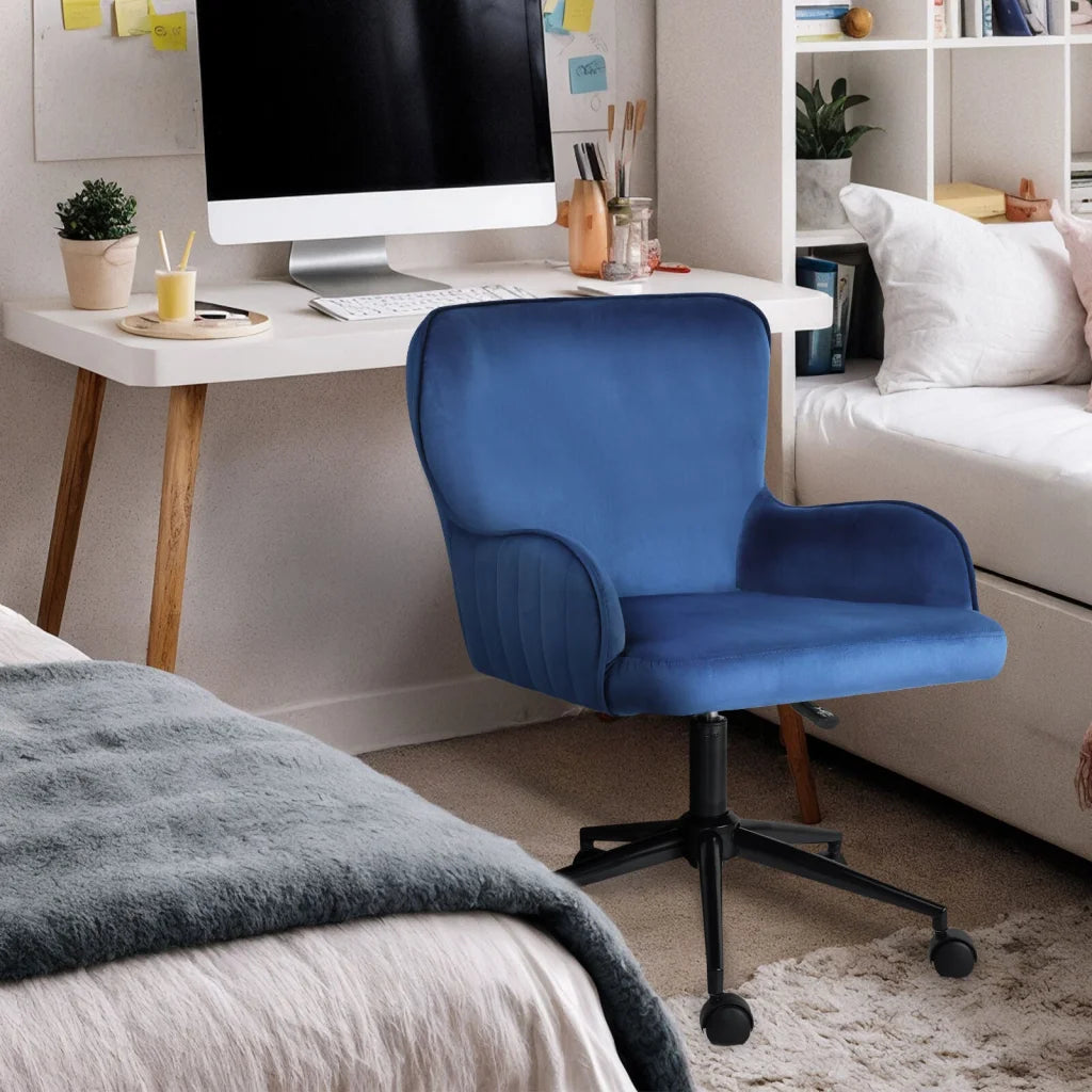 Desk Armchair - Home Office Swivel Chair Adjustable Height