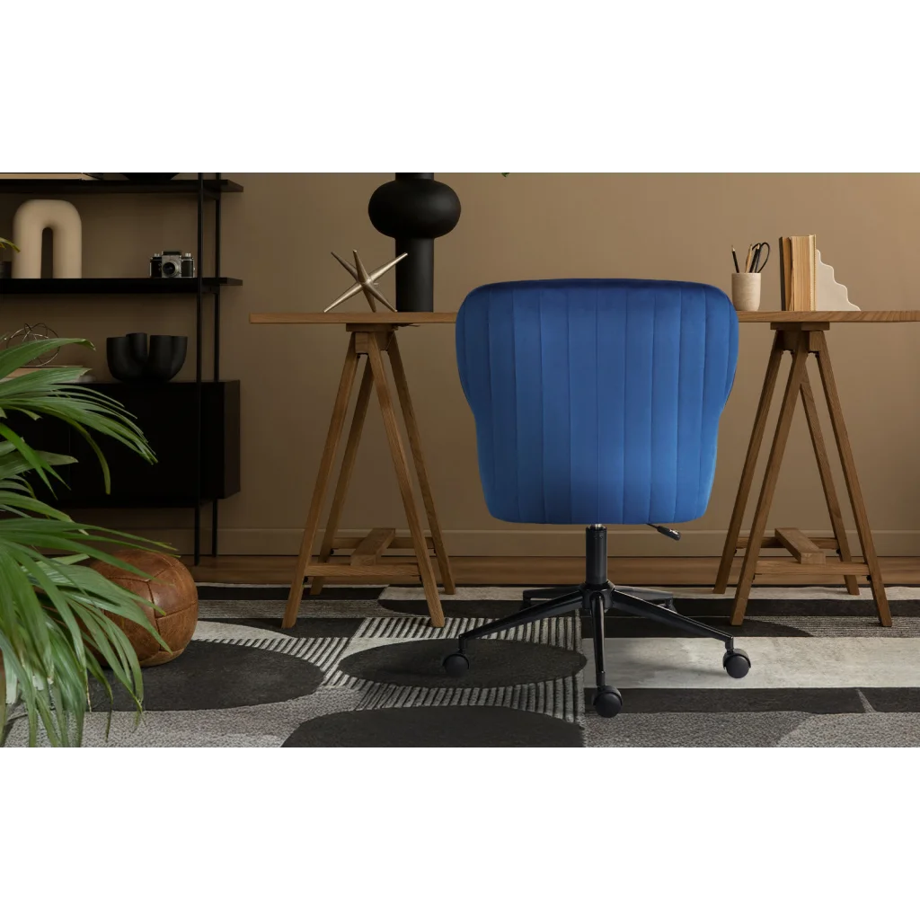 Desk Armchair - Home Office Swivel Chair Adjustable Height