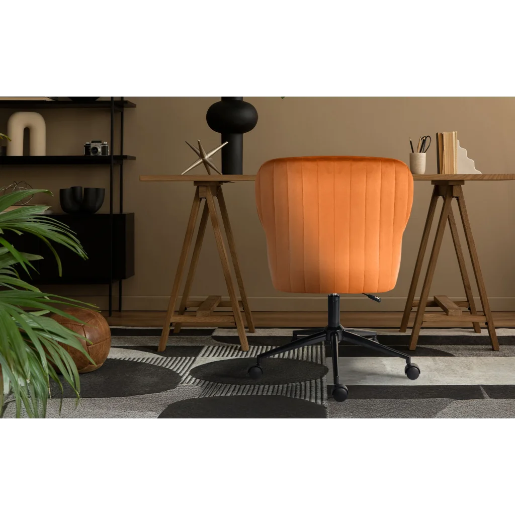 Desk Armchair - Home Office Swivel Chair Adjustable Height