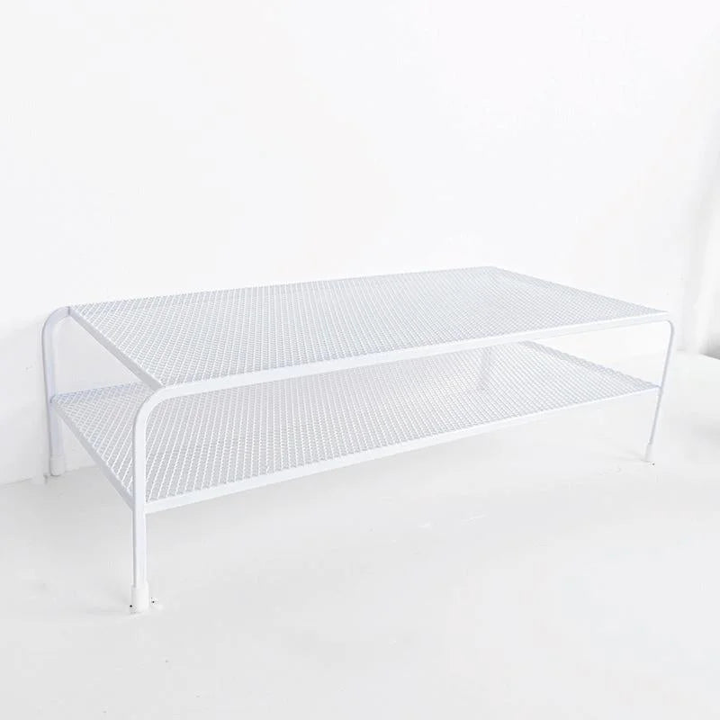Desk Organizer Bracket for Elevated Computer Monitor