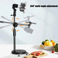 Desktop Photography Stand Kit with Mushroom Fill Light