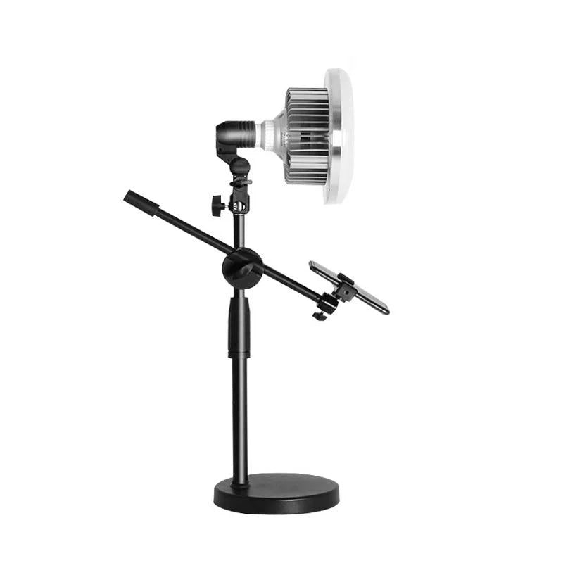 Desktop Photography Stand Kit with Mushroom Fill Light