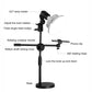 Desktop Photography Stand Kit with Mushroom Fill Light