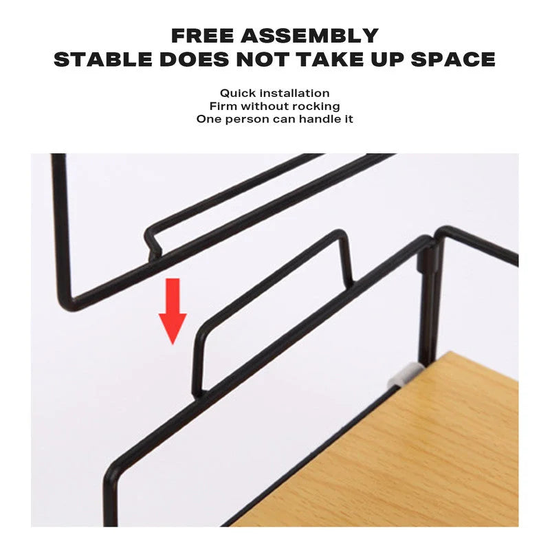 Desktop Storage Rack Bookshelf Office - Furniture