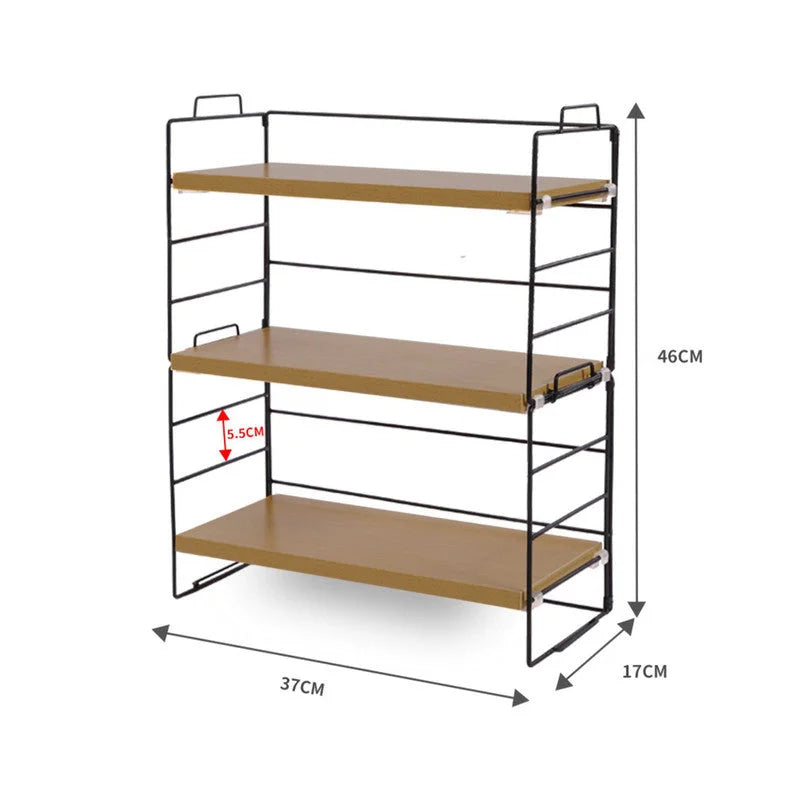 Desktop Storage Rack Bookshelf Office - Furniture