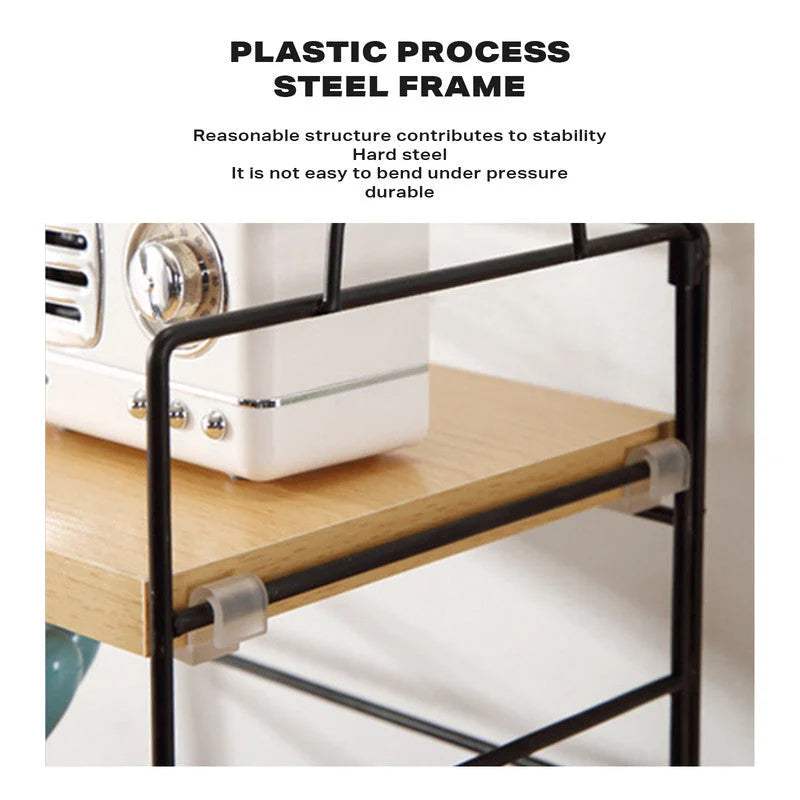 Desktop Storage Rack Bookshelf Office - Furniture