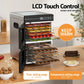 Devanti 12 Trays Food Dehydrator Dual-Zone Stainless Steel Fruit Jerky Dryer