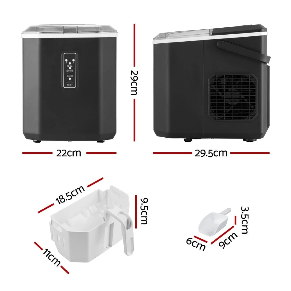 Devanti 12kg Ice Maker Machine 1 3L w