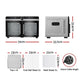 Devanti 16 Trays Food Dehydrator Dual Zone Stainless