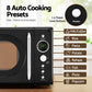 Devanti 20L Microwave Oven 700W Black - Appliances >