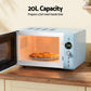 Devanti 20L Microwave Oven 800W Blue - Appliances > Kitchen