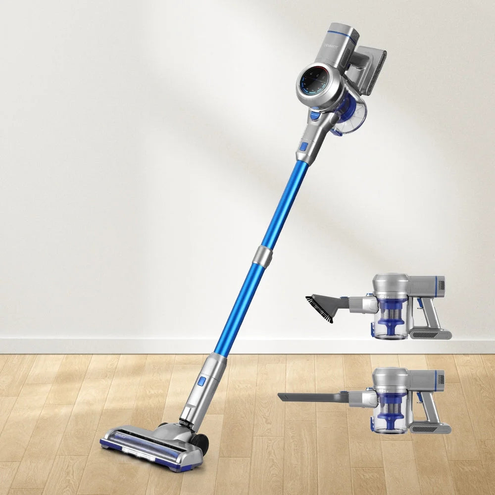 Devanti stick vacuum with cleaner head and fitted adapter