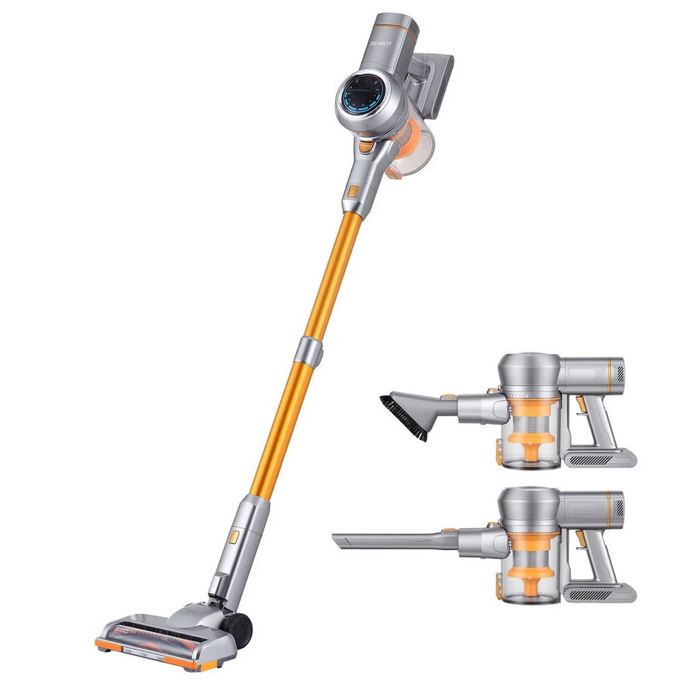 Devanti 300W Stick Vacuum Cleaner Cordless Self-Standing