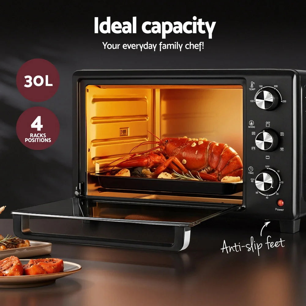 Devanti 30L Convection Oven Electric Fryer