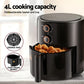 Devanti 4L Air Fryer Knob Control