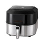 Air fryer grill with frame detail shown