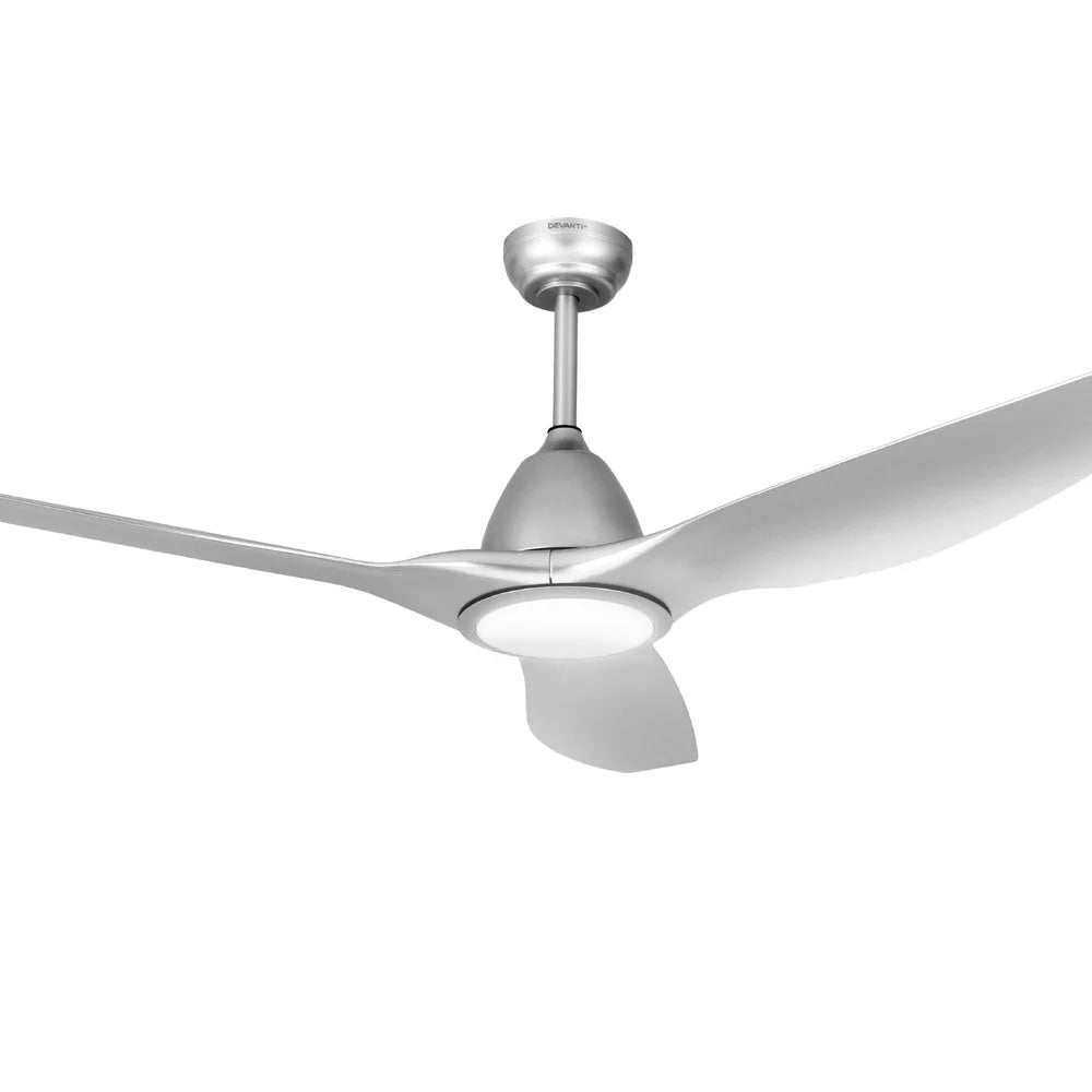 Devanti 64 Inch Ceiling Fan DC Motor w/Light w/Remote