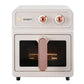 Devanti 6L Air Fryer Knob Control 1700W Cream appliances