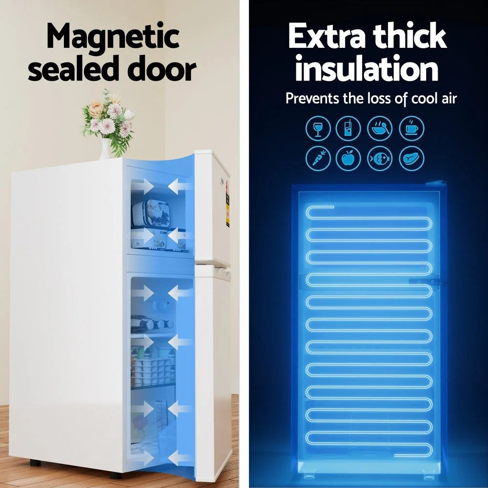 Bar fridge mini with 80l freezer refrigerator appliances fridges
