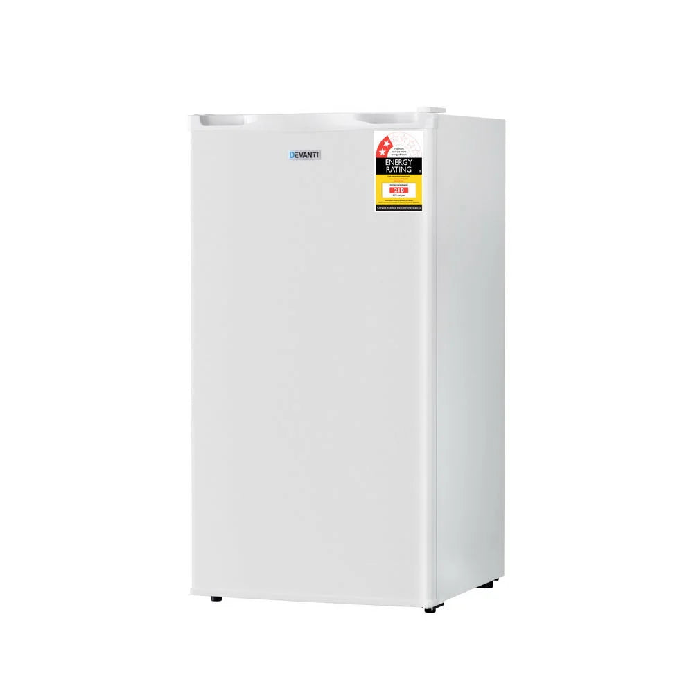 Devanti 81L Upright Freezer Fridge White - Appliances >