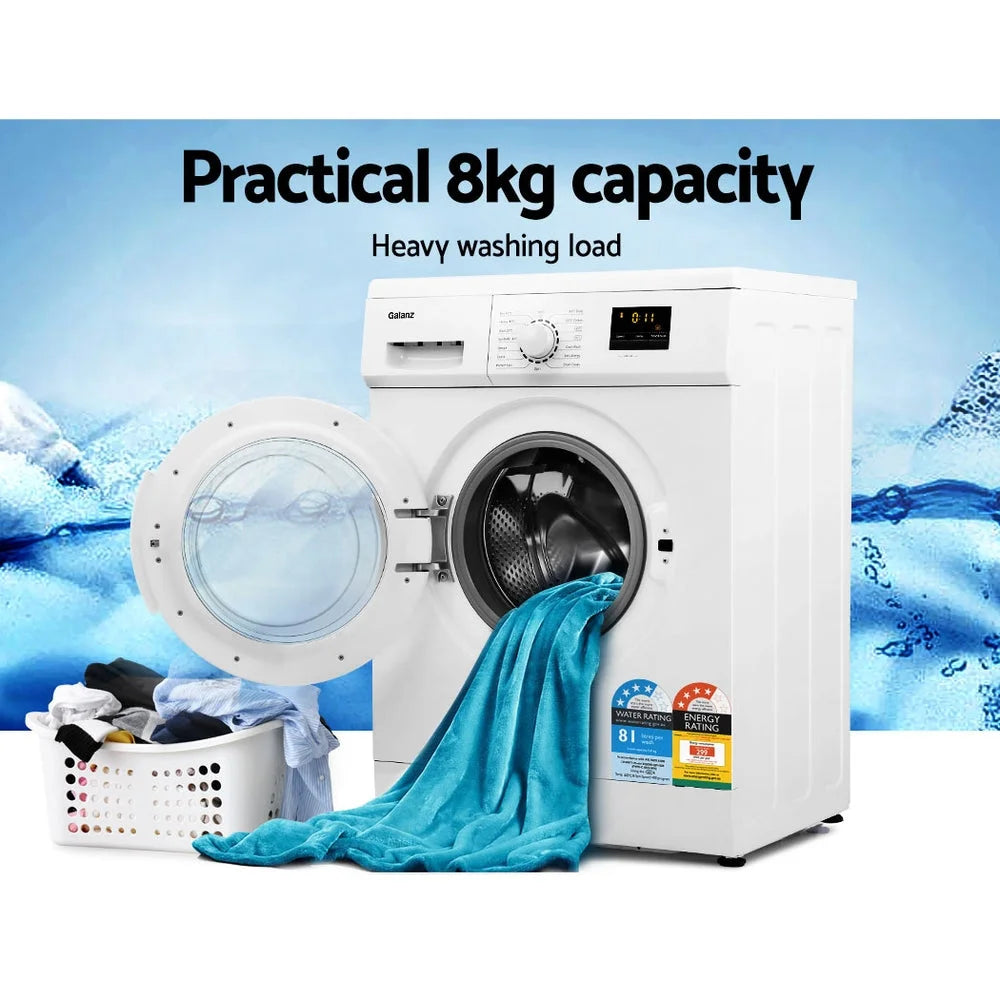 8kg Load Washing Machine Quick Wash