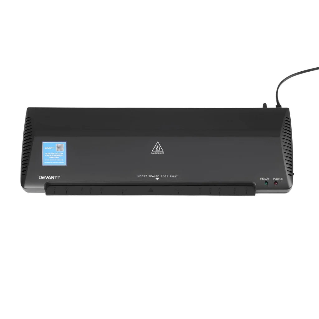 Laminator with outer casing and connector ports
