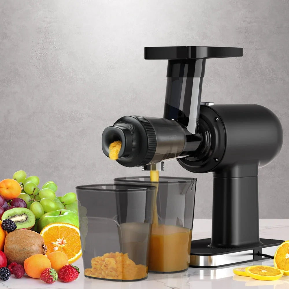 Devanti Cold Press Slow Juicer Fruit Juice Extractor 160W
