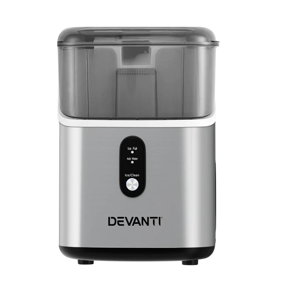Devanti Ice Maker Machine 15kg Nugget Ice Cube - Appliances