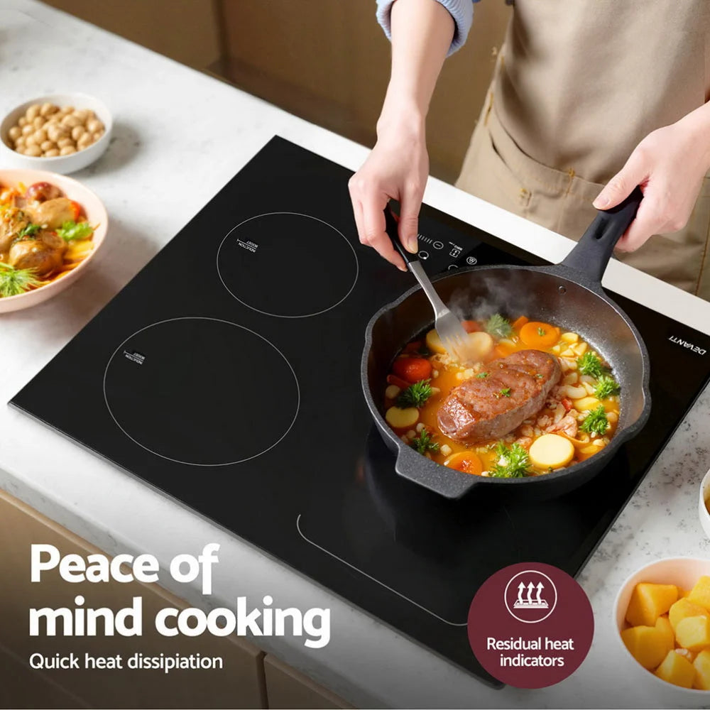 Devanti Induction Cooktop 60cm Electric Cooker - Appliances