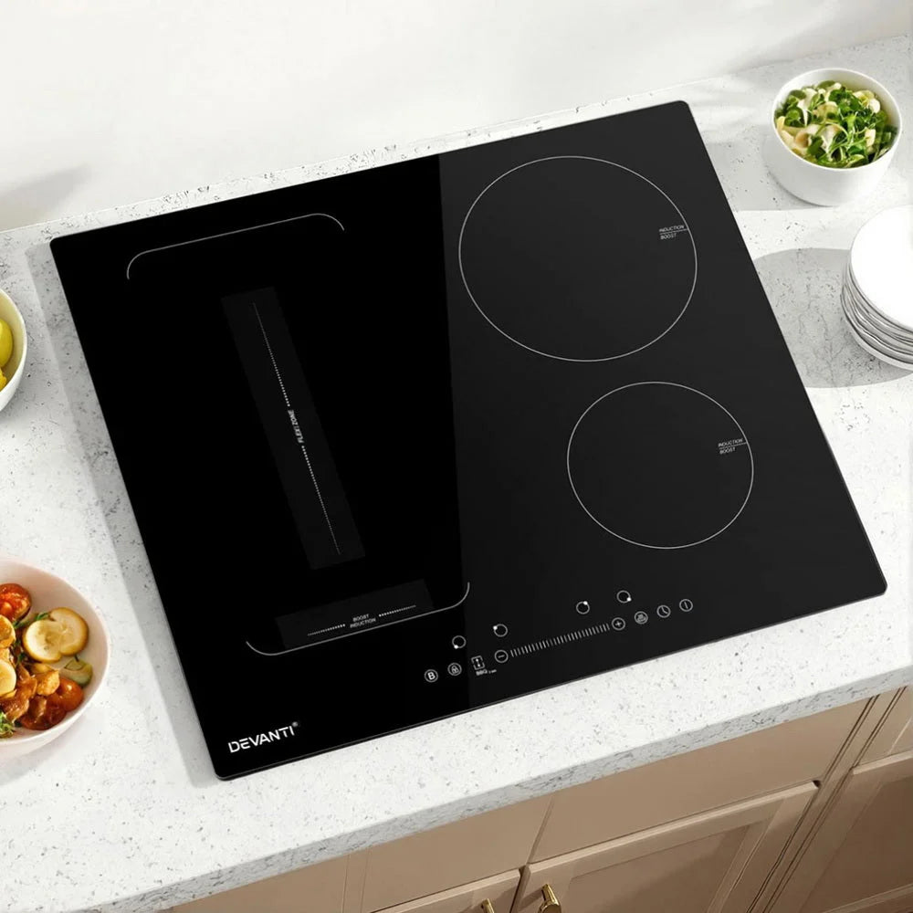 Devanti Induction Cooktop 60cm Electric Cooker - Appliances