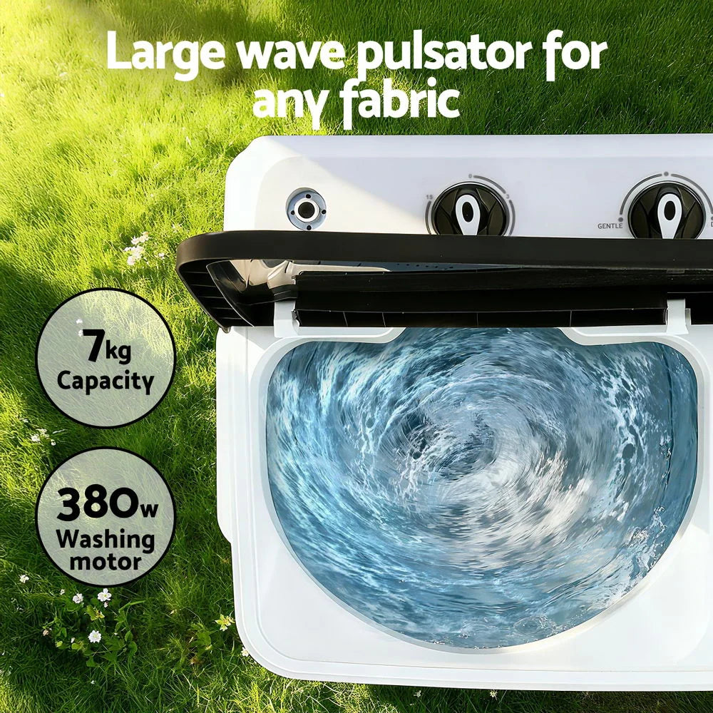 Devanti portable washing with colour matched pieces and support fittings