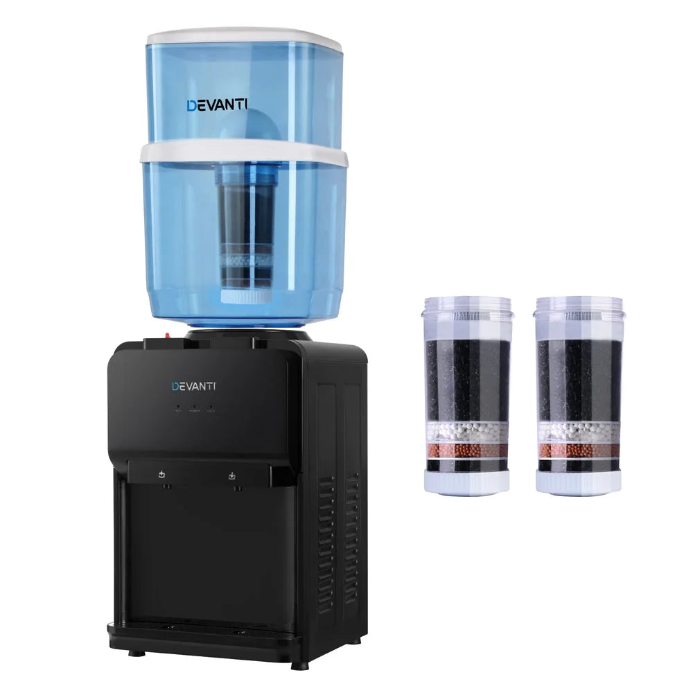 Black 22l water filter cartridge for refrigerator drinking water filter systems