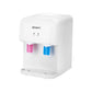 White water cooler dispenser with frame detail shown