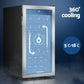 Devanti Wine Fridge Cooler 42 Bottles - Appliances >