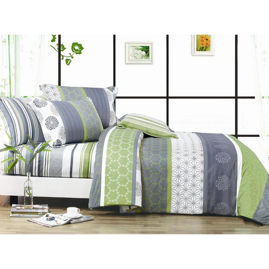 Dexter Double Size Duvet Quilt Cover Set - Home & Garden