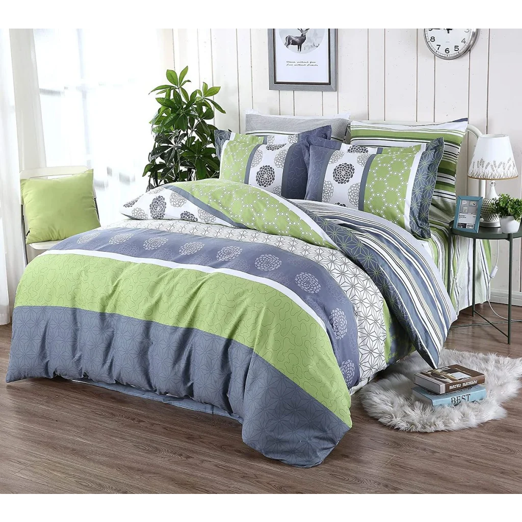 Dexter Super King Duvet Quilt Cover Set - Home & Garden