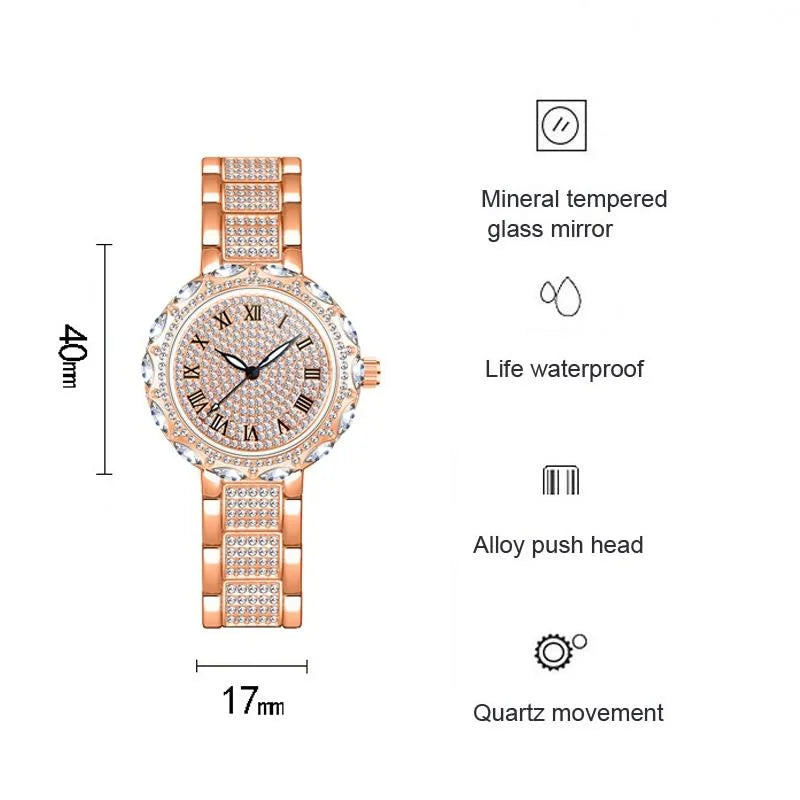 Diamond Chain Watch for Women - Elegant and Timeless
