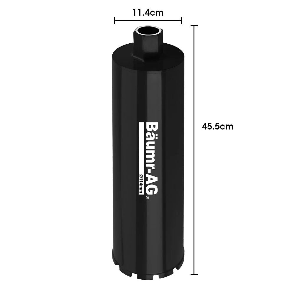 Diamond Core Drill Bit 114mm Concrete Wet Dry Tile Stone