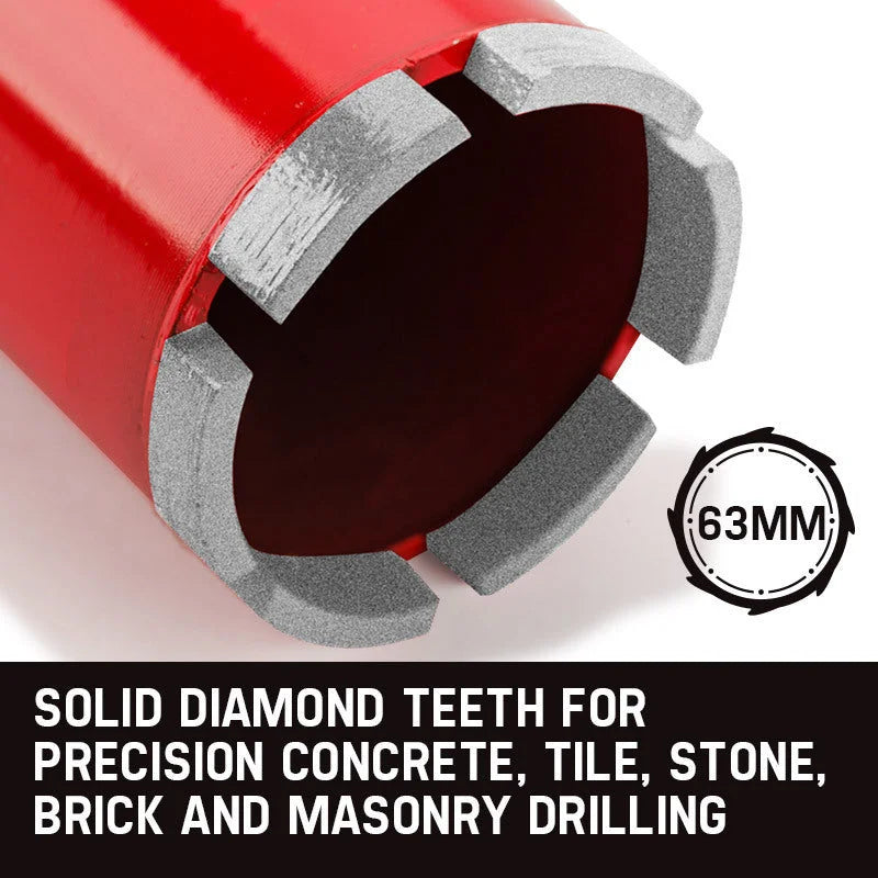 Diamond Core Drill Bit 63mm Concrete Wet Dry Tile Stone