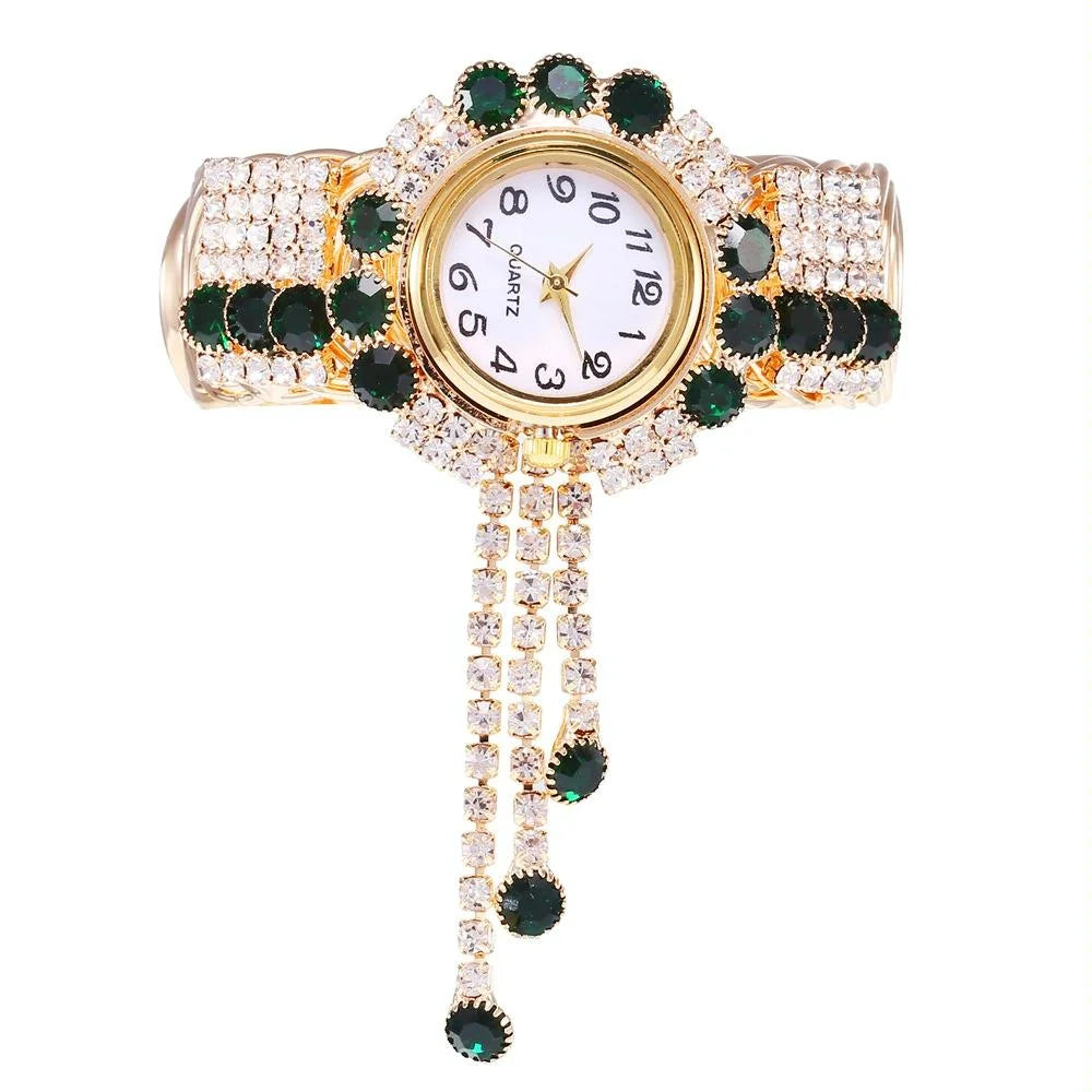 Diamond Pendant Quartz Bracelet Watch for Women - Wild