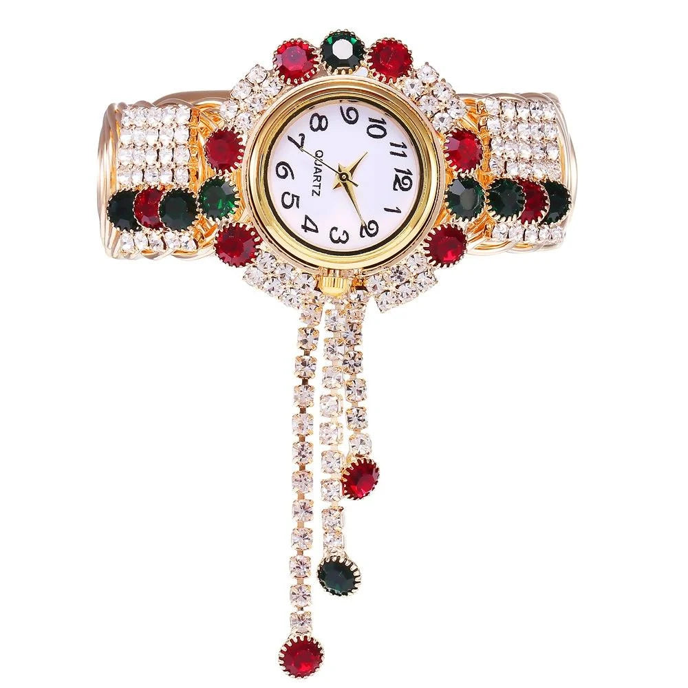 Diamond Pendant Quartz Bracelet Watch for Women - Wild