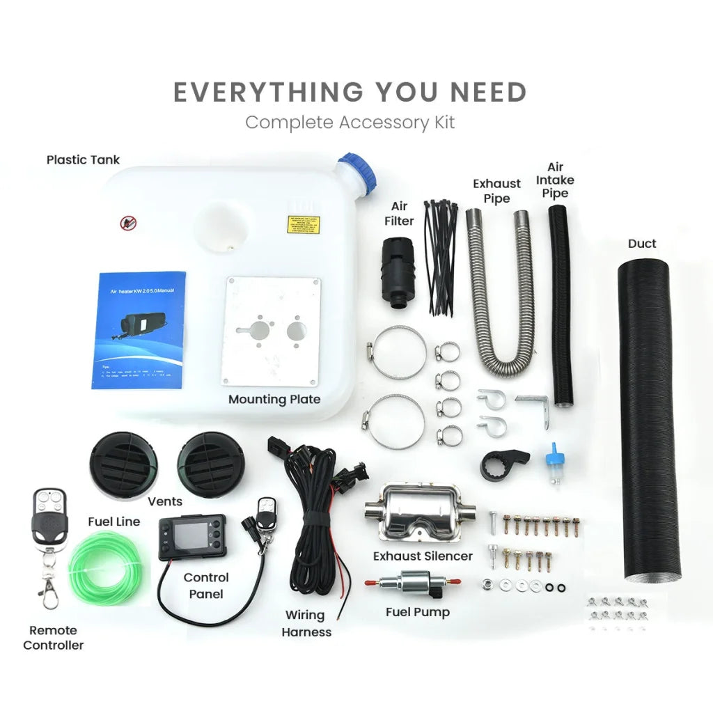 Diesel Heater 12V Caravan Camper Trailer Van Air Motorhome