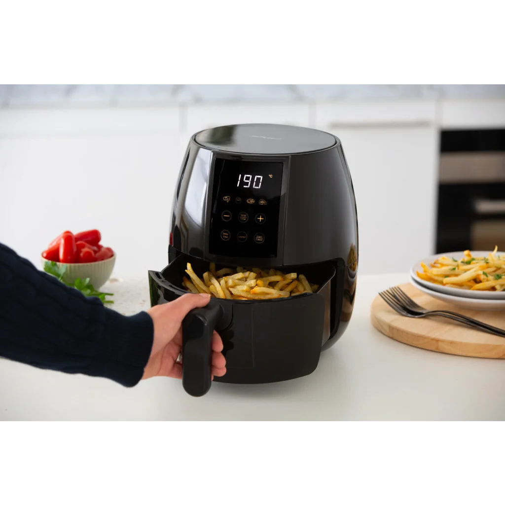 Digital Air Fryer 3L 200C Non-Stick Removable Basket