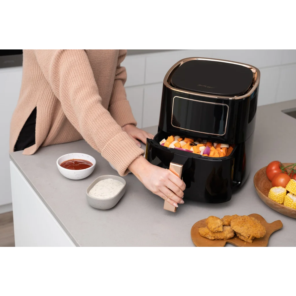 Digital Air Fryer 7L (Black) 1700W 200°C 8 Cooking Settings
