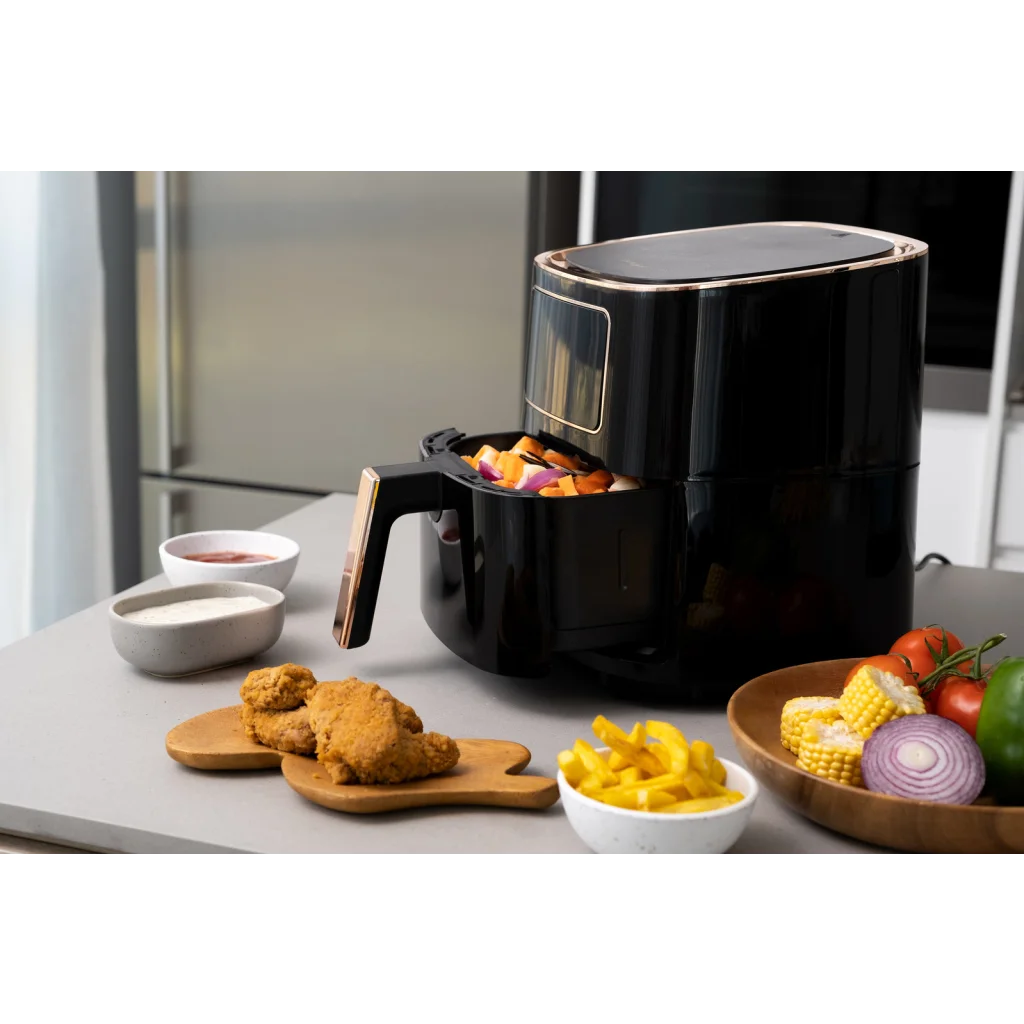Digital Air Fryer 7L (Black) 1700W 200°C 8 Cooking Settings